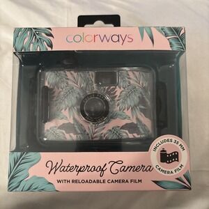 Waterproof Camera with Reloadable Camera Film (Includes 35mm Camera Film)